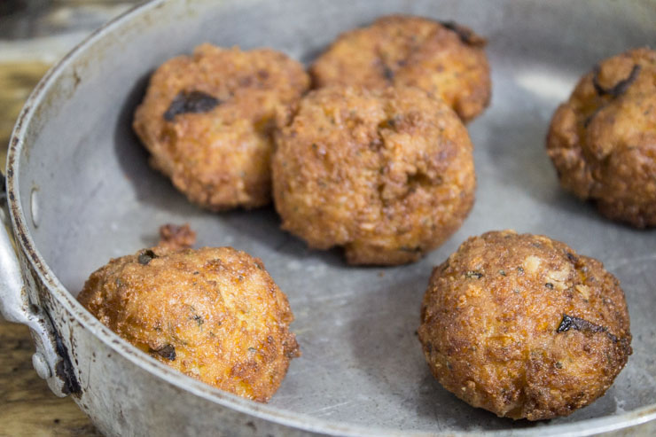 Cheese Fritters with Sweet Honey Mustard Sauce | Southern FATTY